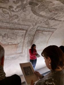 Prezentacja polichromii w Piwnicy pod Fortuną