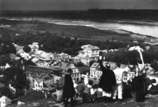 Widok z Góry Trzech Krzyży na Kazimierz Dolny