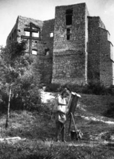 Plener malarski na Wzg&oacute;rzu Zamkowym w Kazimierzu Dolnym