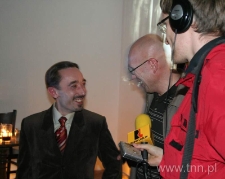 Autor książki w rozmowie z Tomaszem Pietrasiewiczem i Józefem Szopińskim