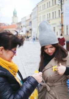 Akcja społeczno-edukacyjna Żonkile w Lublinie