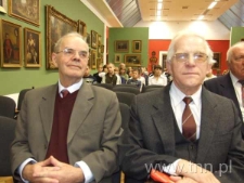 Prof. Tadeusz Kłak i dr Józef Zięba