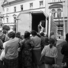 Rozładunek towaru przy PDT w Lublinie