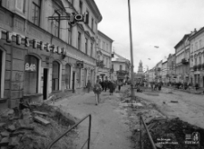 Krakowskie Przedmieście w Lublinie - budowa deptaka