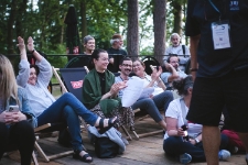 Ceremonia Zamknięcia: Ognisko, warsztaty piosenki jidysz, prowadzenie Moishele Alfonso (Zjazd Lubliner&oacute;w 2023 / Lubliner Reunion 2023)