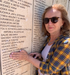 Janina Żak-Krasucki w Yad Vashem