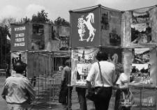 Wystawa fotografii "Lublin Trzech Pokoleń" na placu Litewskim w Lublinie