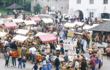 Targ na rynku w Kazimierzu Dolnym