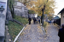 Ulica Cmentarna w Kazimierzu Dolnym