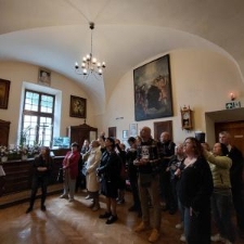 Zakrystia w kościele kapucynów przy Krakowskim Przedmieściu w Lublinie