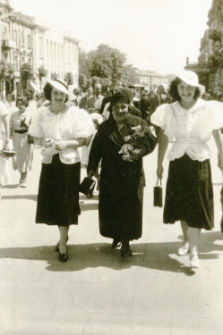 Kobiety na Krakowskim Przedmieściu w Lublinie