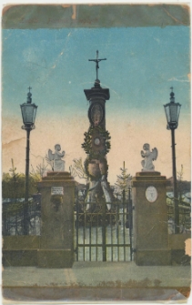 Pomnik na grobie Ułanów korpusu ks. Józefa Poniatowskiego poległych w potyczce z Austriakami