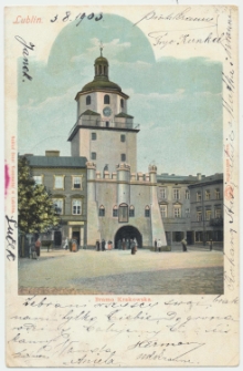 Plac kr&oacute;la Władysława Łokietka w Lublinie &ndash; Brama Krakowska