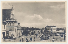 Targowisko przy ulicy Świętoduskiej w Lublinie