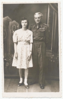 Antoni Szubartowicz wraz z c&oacute;rką