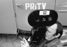 Marek Tarka &ndash; operator kamery Rozgłośni Regionalnej PR i TV w Lublinie