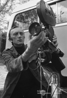 Marek Tarka &ndash; operator kamery Rozgłośni Regionalnej PR i TV w Lublinie