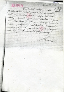 Protok&oacute;ł zatrzymania Dariusza Jędruszczaka przez Urząd Bezpieczeństwa w Lublinie