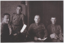 Podoficerowie 8 Pułku Piechoty Legion&oacute;w w Lublinie