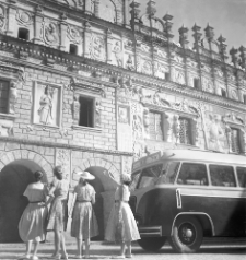 Kamienice Przybył&oacute;w w Kazimierzu Dolnym