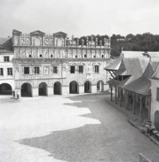 Kamienice Przybył&oacute;w w Kazimierzu Dolnym