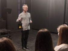 Spotkanie w Bramie Grodzkiej z młodzieżą z ZS nr1 w Lublinie