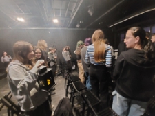 Spotkanie w Bramie Grodzkiej z młodzieżą z ZS nr1 w Lublinie