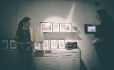 1954. Wystawa fotografii Edwarda Hartwiga