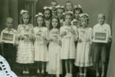 Pamiątka pierwszej komunii świętej &ndash; dzieci ze wsi Wyżnica