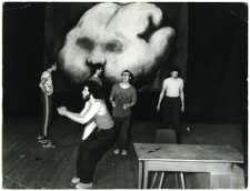 Grupa Chwilowa &ndash; pr&oacute;ba spektaklu "Scenariusz"