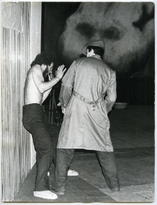 Grupa Chwilowa &ndash; pr&oacute;ba spektaklu "Scenariusz"