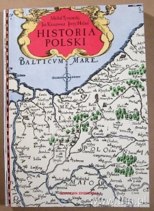 Okładka książki "Historia Polski" M. Tymowskiego, J. Kieniewicza, J. Holzera