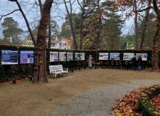 Opening the exhibition 'Aktion Reinhardt - Spaces of the Holocaust' in Wannsee, Berlin