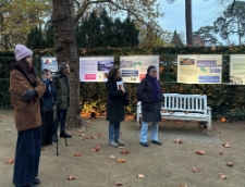 Opening the exhibition 'Aktion Reinhardt - Spaces of the Holocaust' in Wannsee, Berlin