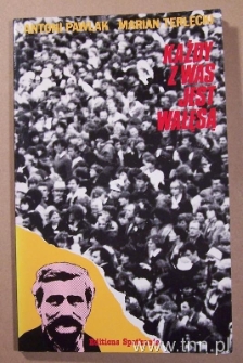 Okładka książki "Każdy z was jest Wałęsą" A. Pawlaka, M. Terleckiego