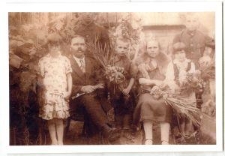 Rodzina Wieczork&oacute;w w niedzielę palmową