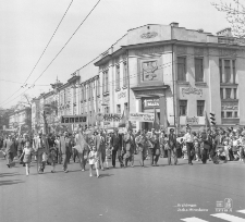 Święto Pracy 1. Maja na Krakowskim Przedmieściu w Lublinie