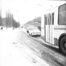 Aleje Racławickie w Lublinie &ndash; zima