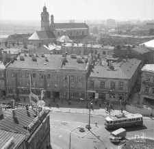 Widok z Bramy Krakowskiej w Lublinie