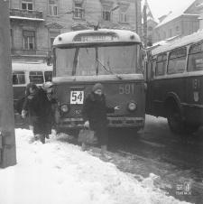 Przechodnie na ulicy Królewskiej w Lublinie