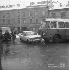 Kolizja drogowa na ulicy Królewskiej w Lublinie