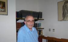 Ks. Romuald Jakub Weksler-Waszkinel w kibucu Sde Eliyahu w Izraelu