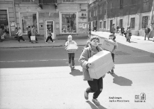 Dzieci na Krakowskim Przedmieściu w Lublinie