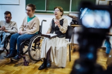 Miasto Poezji 2025 &ndash; Świadectwo Poezji - spotkanie z Julią Fiedorczuk w IX LO w Lublinie