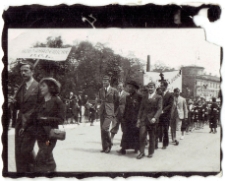 Poch&oacute;d student&oacute;w KUL na Krakowskim Przedmieściu w Lublinie (na wysokości placu Litewskiego)