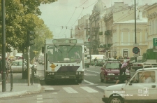 Skrzyżowanie Krakowskiego Przedmieścia z ulicą Ewangelicką w Lublinie