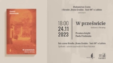 Premiera książki Pawła Pr&oacute;chniaka "W prześwicie. Szkice z Bramy"