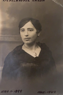 Chana Kichelmacher (née Jeczmien)
