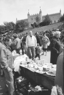 Handel na placu Zamowym w Lublinie