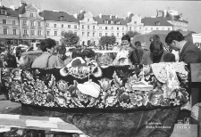 Handel na placu Zamowym w Lublinie